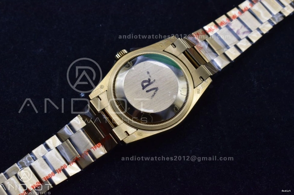 Edition Steel 36 Dial DayDate Roman Weight) with Bracelet Markers YG Best V5 President Silver vr3255 (Gain on QF 904L 0521